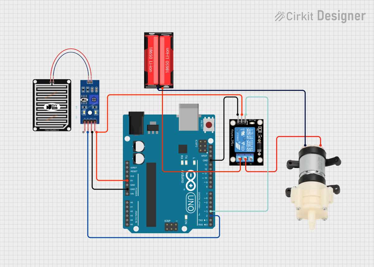 rain detector circuit diagram