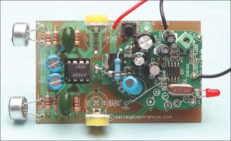 wireless microphone schematic diagram