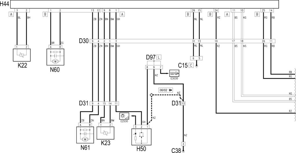 wiring diagram for electric window switch