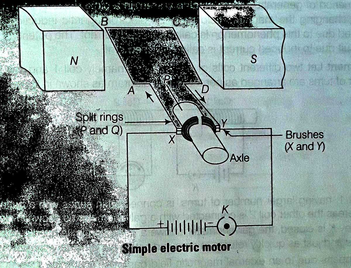 electric motor circuit diagram