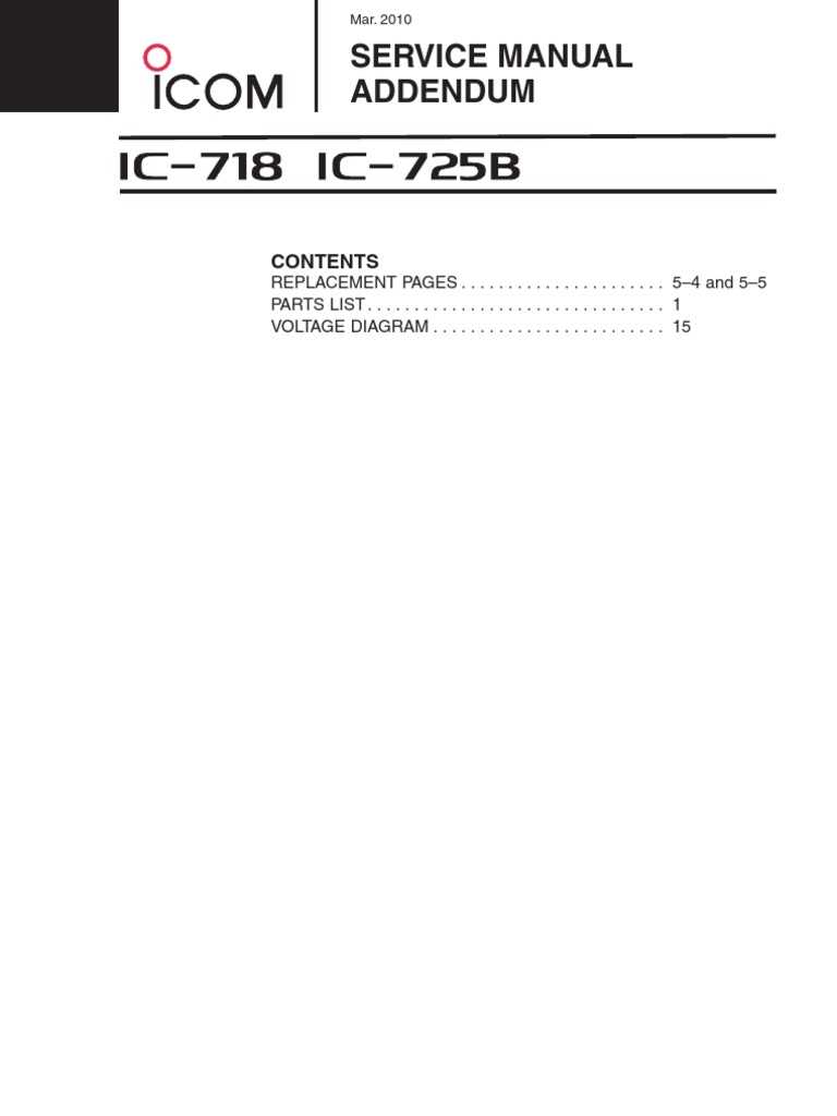icom 718 schematic diagram