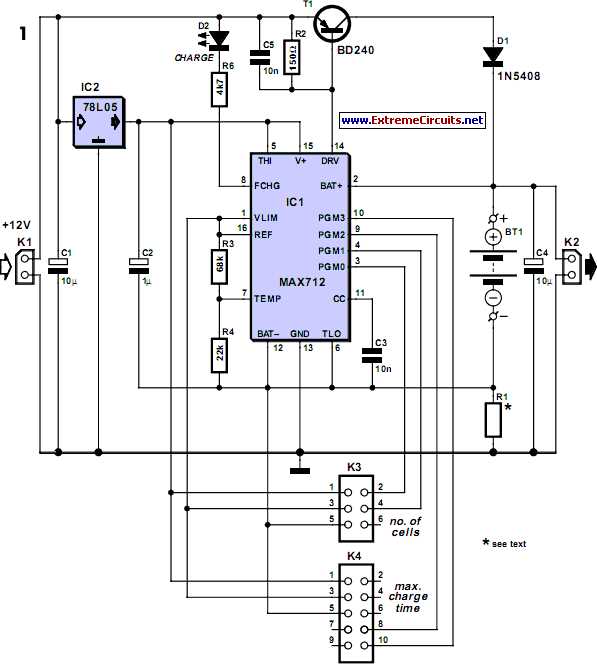 ni mh battery charger schematic diagram