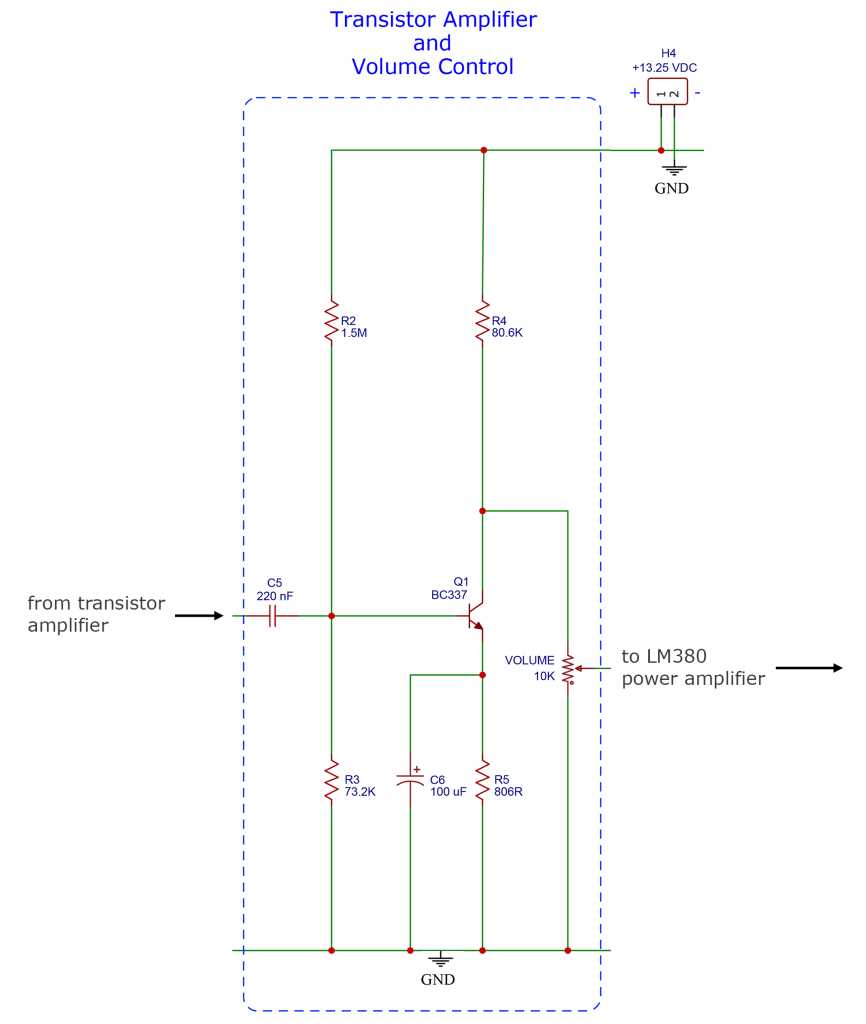 am transistor radio schematic diagram