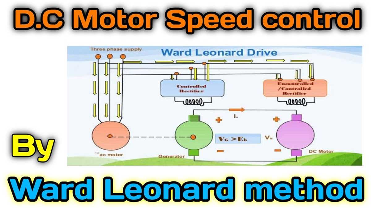 schematic diagram of ward leonard speed control