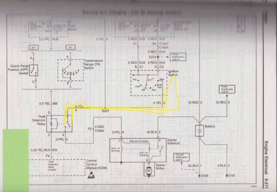 1995 lt1 wiring diagram