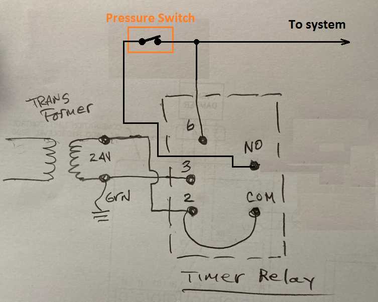 delay switch circuit diagram