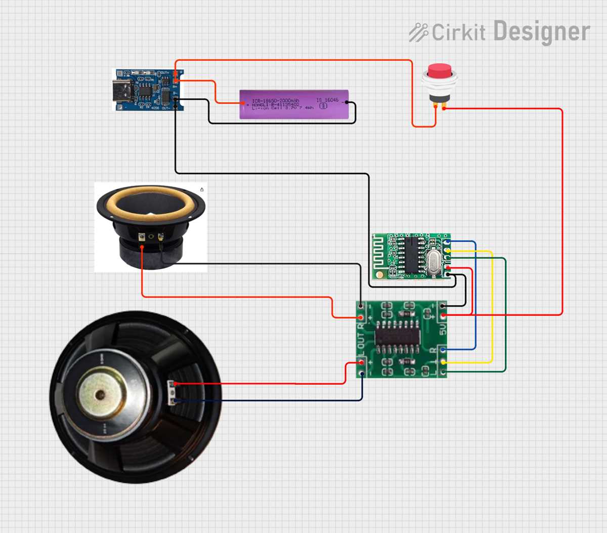 bluetooth headset circuit diagram