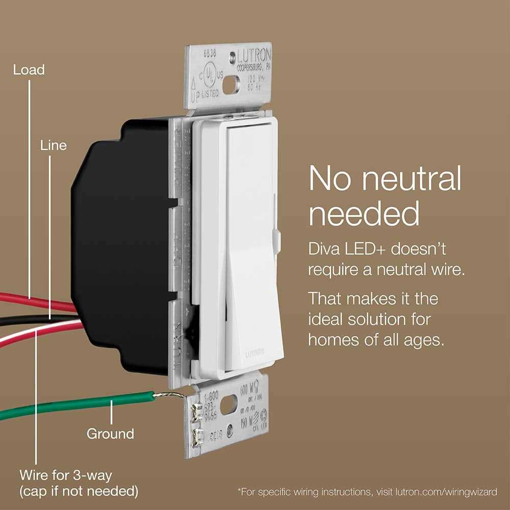 lutron diva dimmer wiring diagram