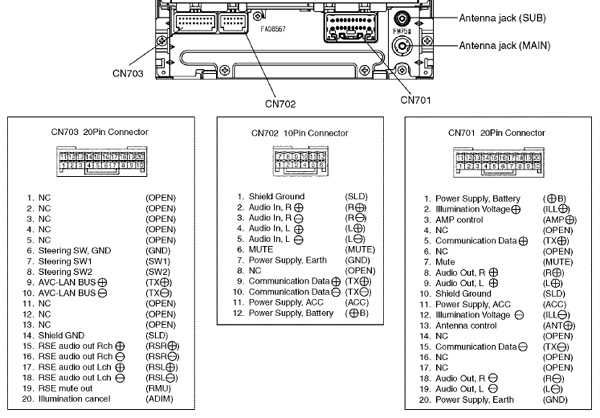 toyota audio wiring diagram