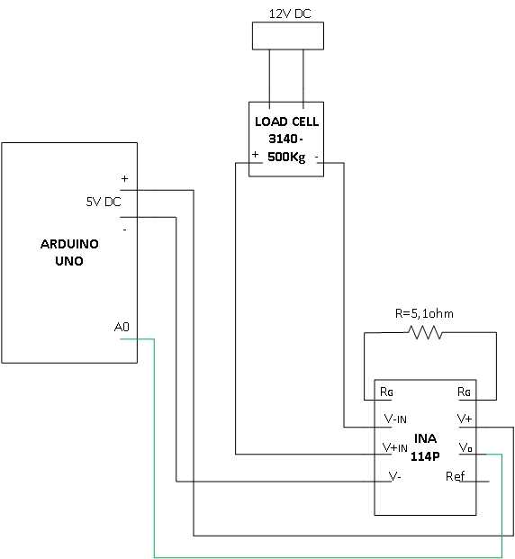 load cell schematic diagram
