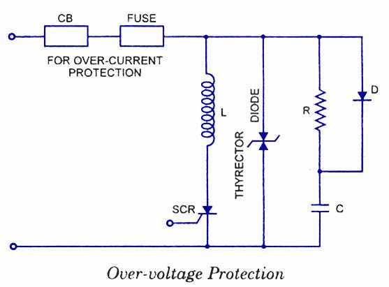 over voltage protection circuit diagram