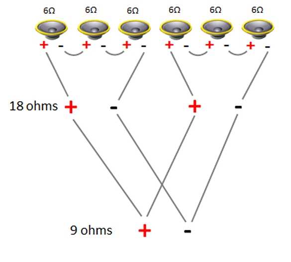 series/parallel speaker wiring diagram