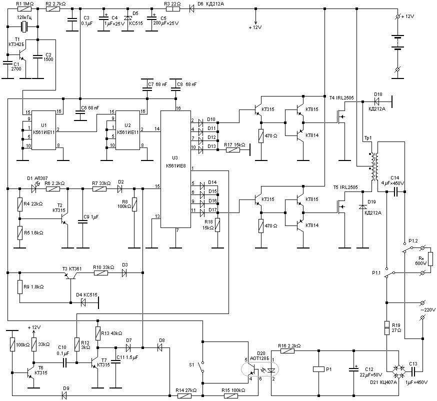 s 60 12 power supply circuit diagram