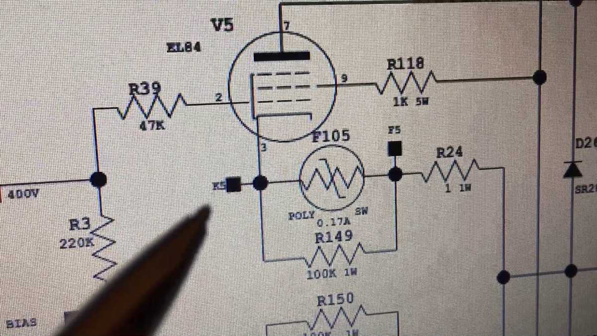 peavey 5150 schematic diagram