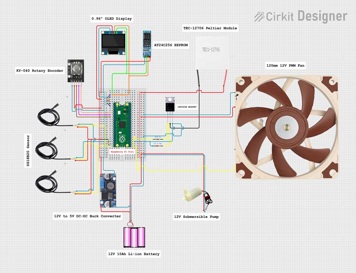 peltier module circuit diagram