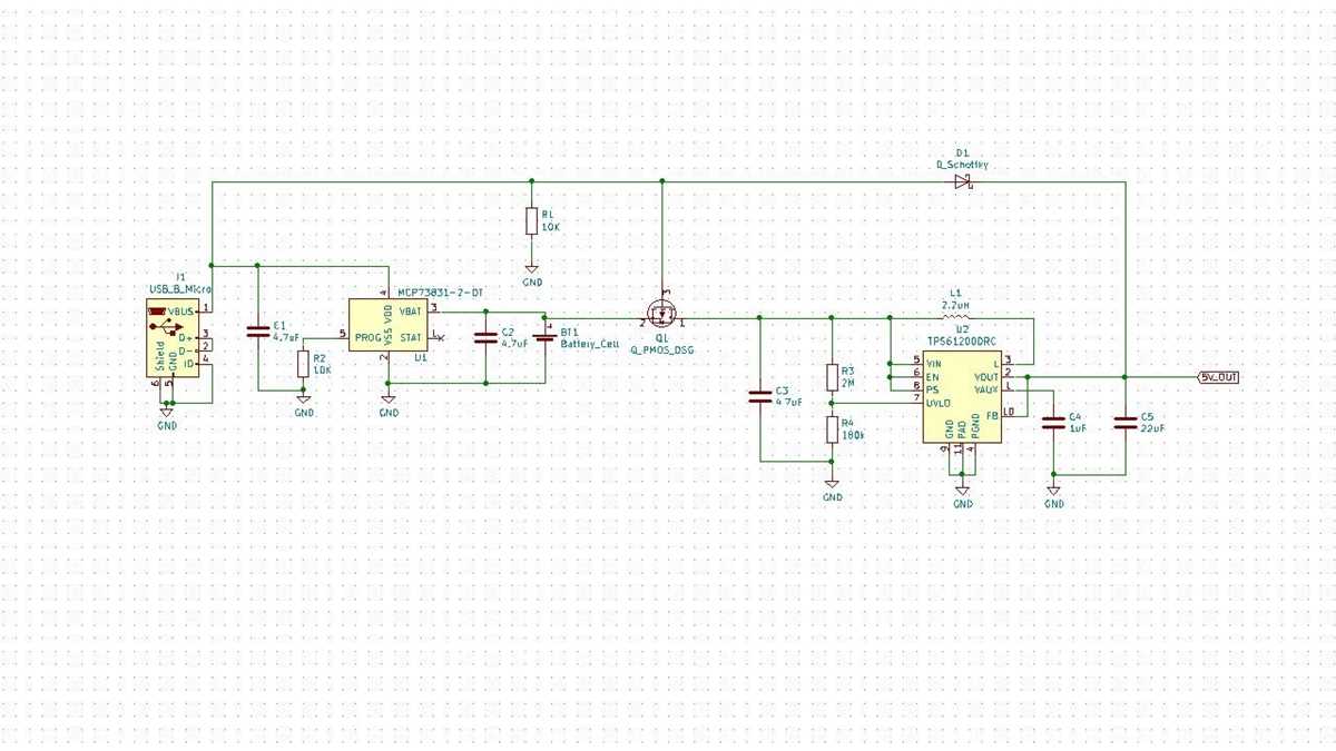 li ion battery circuit diagram