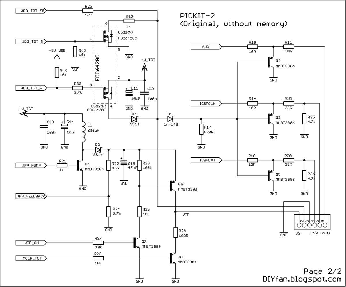 pic microcontroller circuit diagram