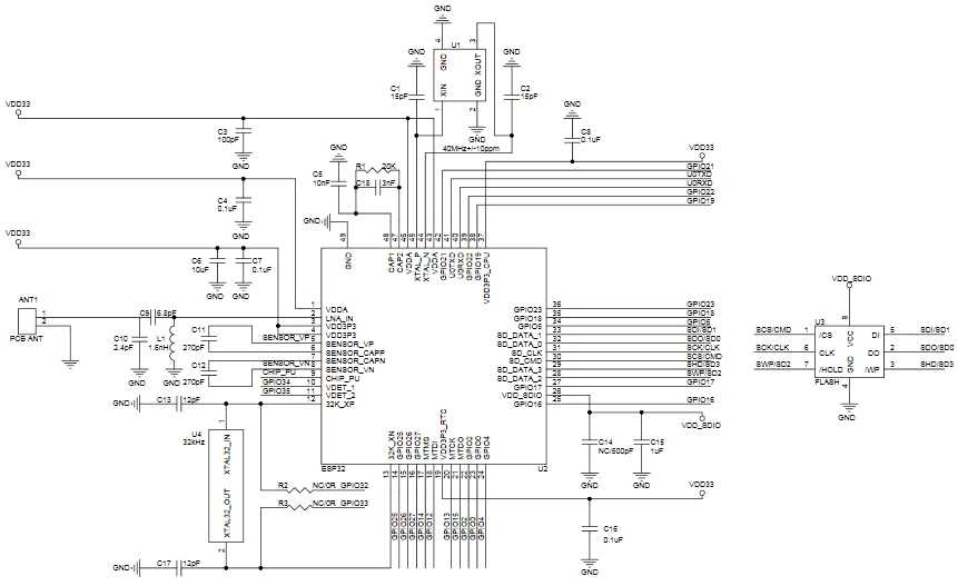 esp32 wroom schematic diagram