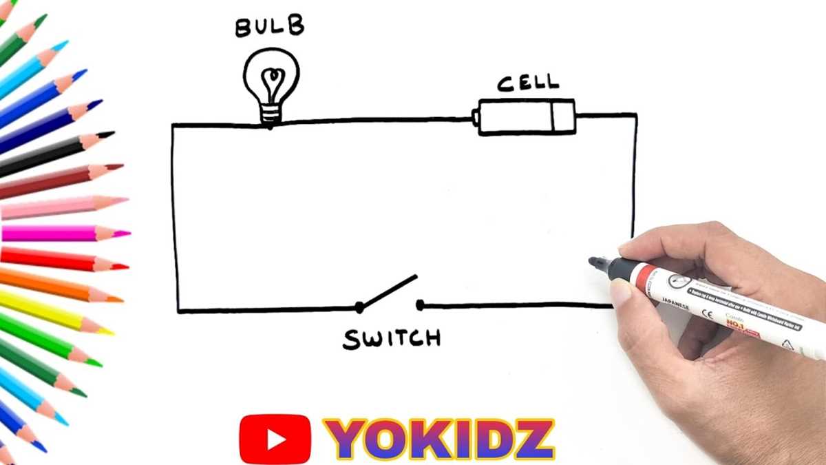how to draw a circuit diagram