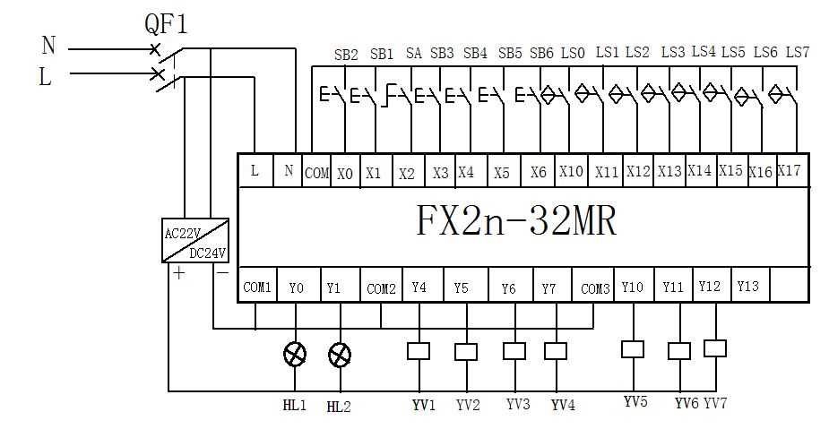 plc circuit diagram