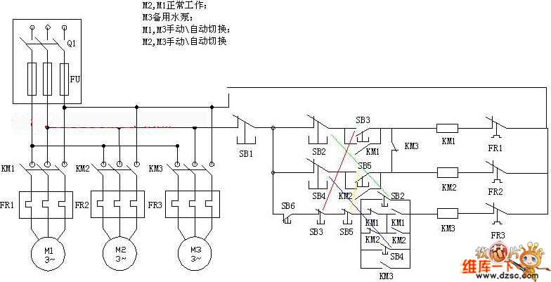 plc control circuit diagram