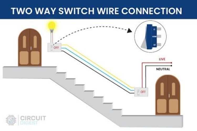 circuit diagram 2 way switch