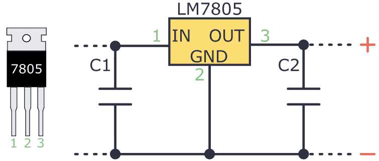 schematic diagram of dc power supply