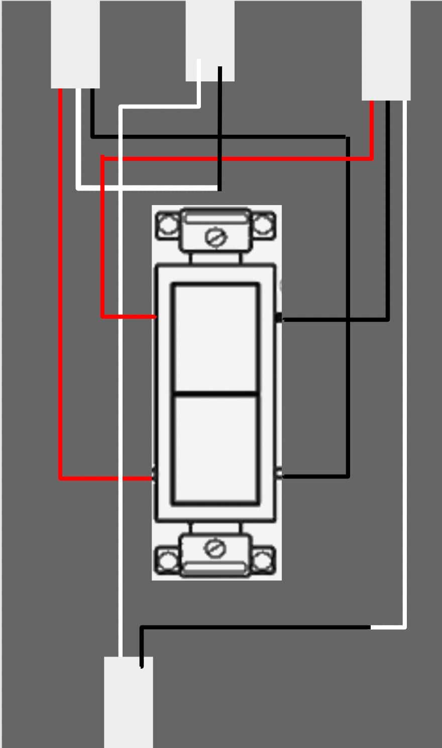 four way switch schematic diagram