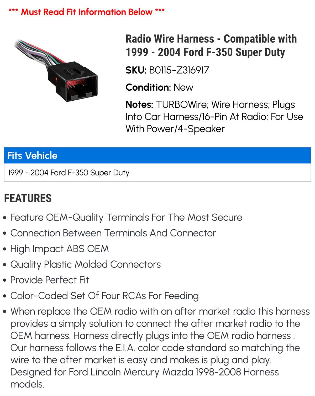 2005 f350 radio wiring diagram