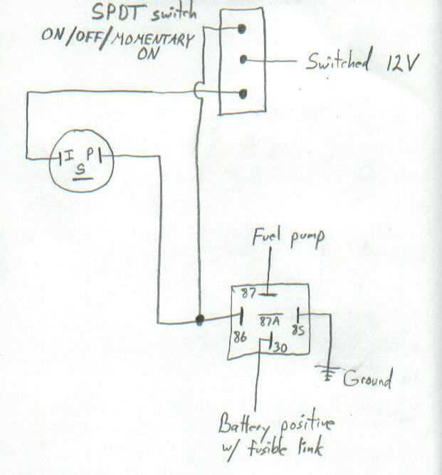 precision fuel pump wiring diagram