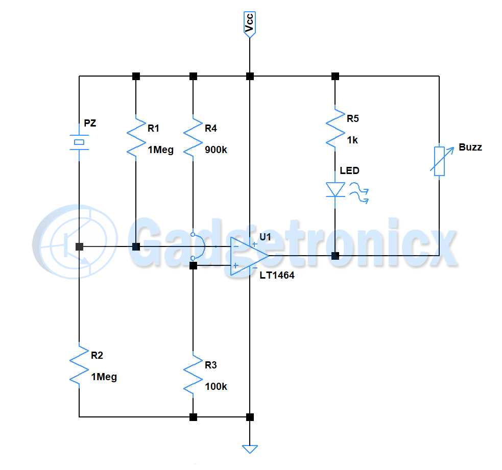 pressure sensor circuit diagram