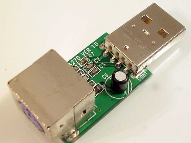 ps2 to usb converter circuit diagram