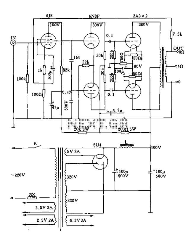 push pull schematic diagram