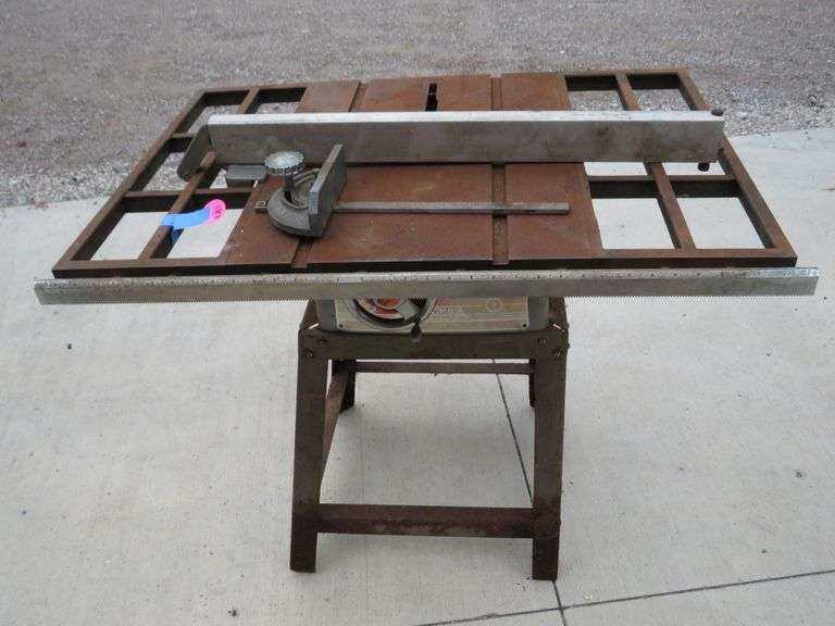 sprunger table saw model 23118 schematic diagram