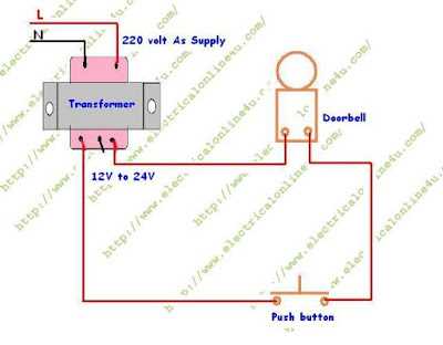 2 button doorbell wiring diagram