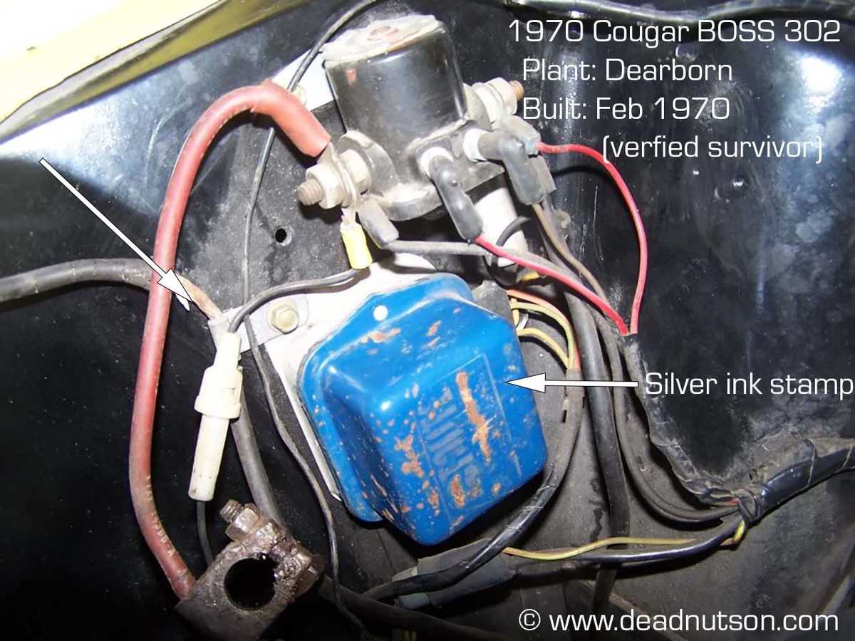 1965 mustang voltage regulator wiring diagram