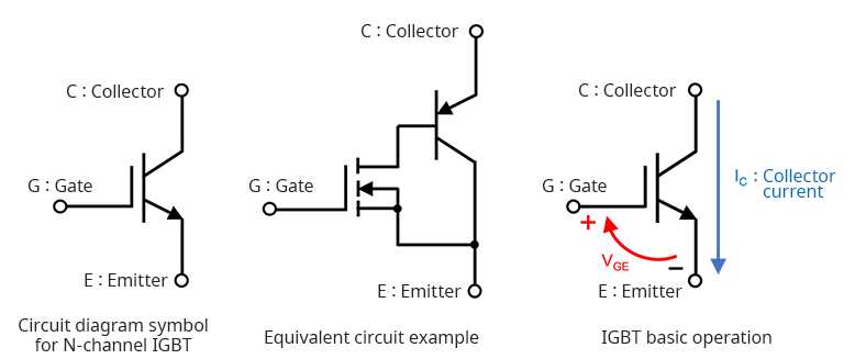 igbt schematic diagram