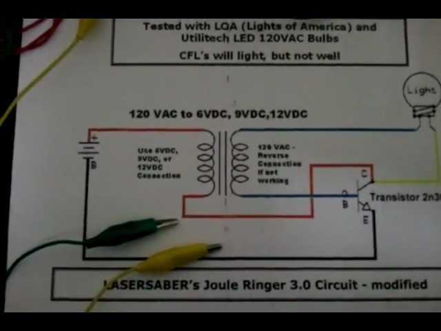 super joule ringer schematic diagram