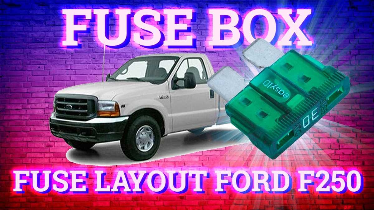 2003 f250 fuse box wiring diagram