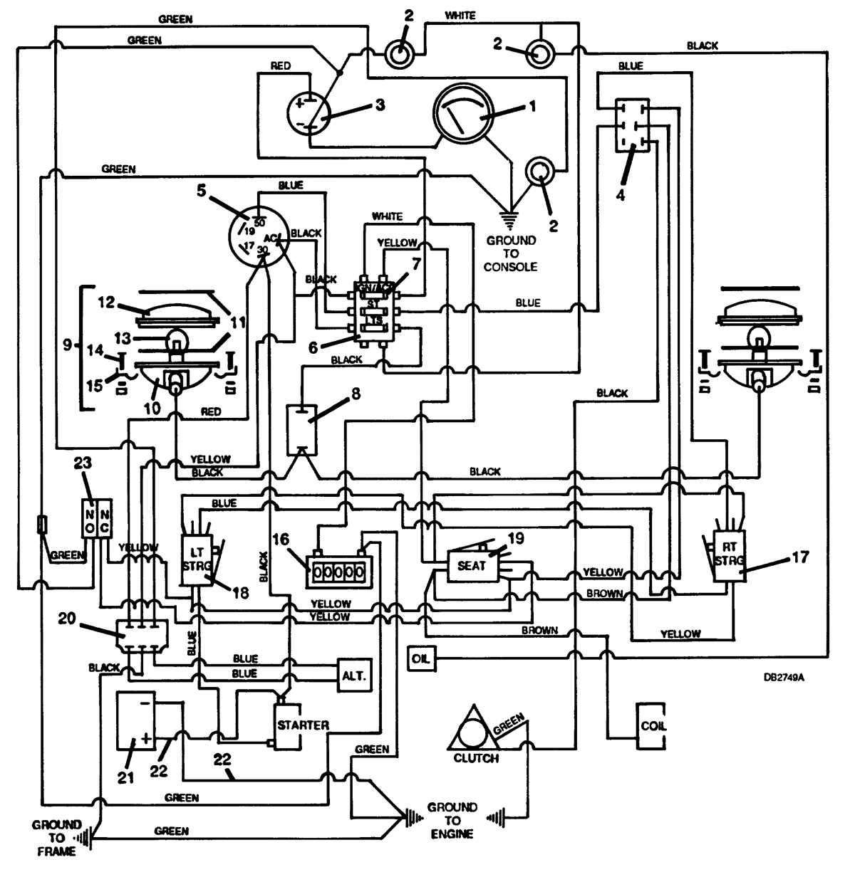 woods mower 5200 schematic diagram