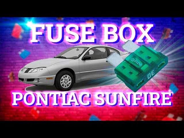 2005 pontiac sunfire stereo wiring diagram