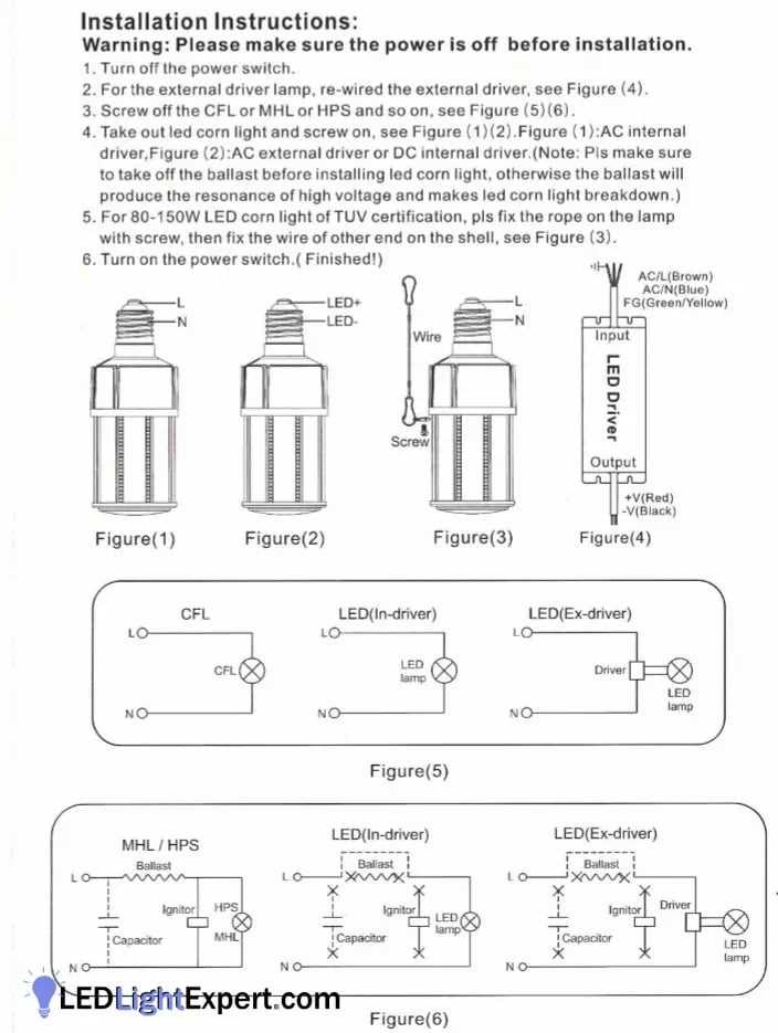 t8 led ballast bypass wiring diagram