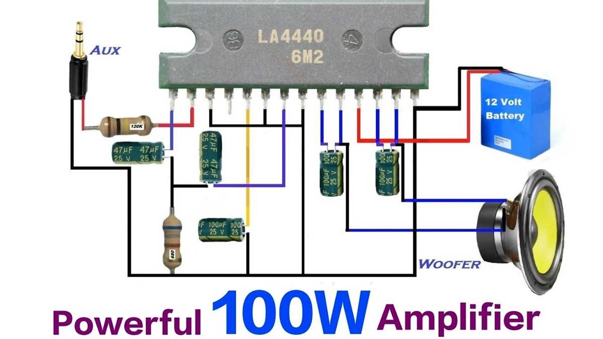 la4440 schematic diagram