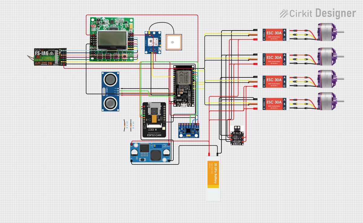 quadcopter circuit diagram