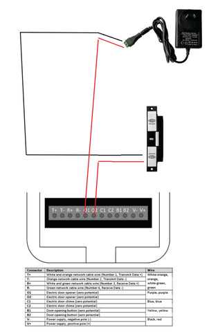 wiring diagram for intercom