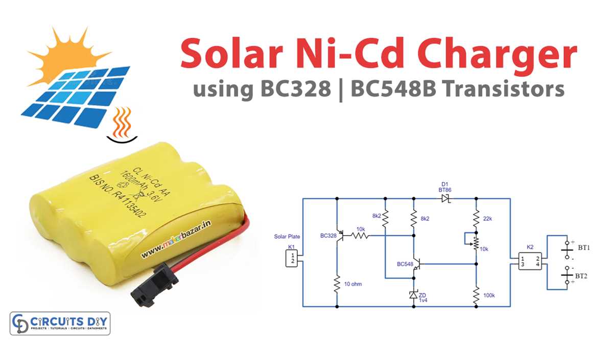 nicd battery charger circuit diagram