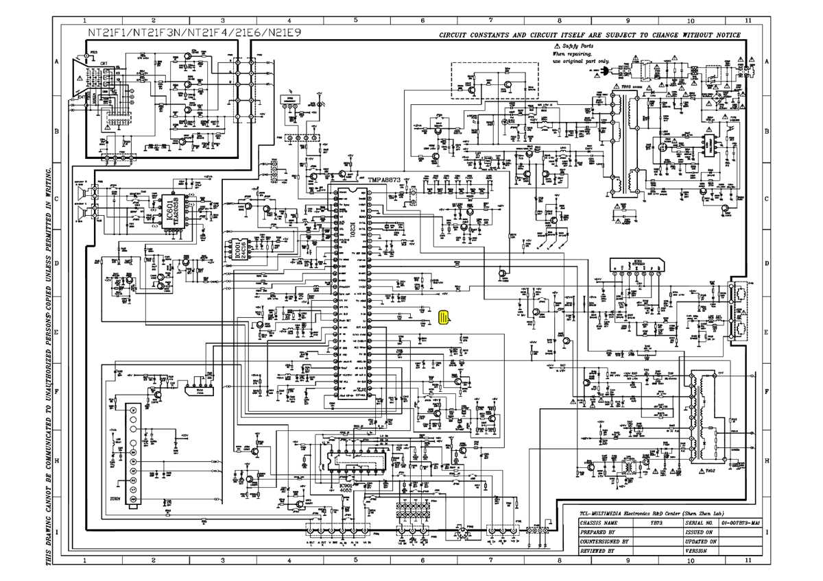 schematic diagram tv china ic 8873