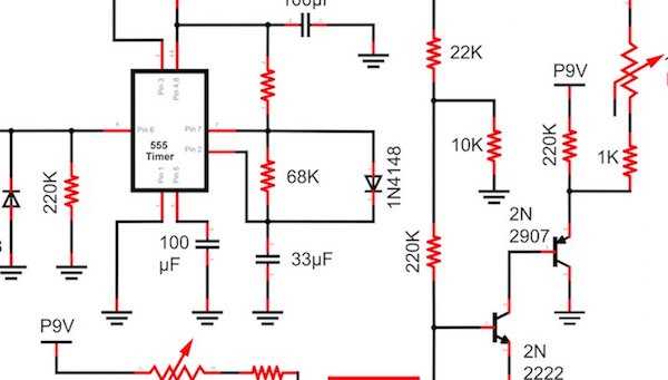 tv circuit diagram