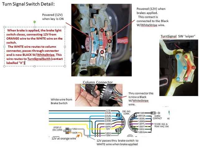 chevy stop turn tail light wiring diagram