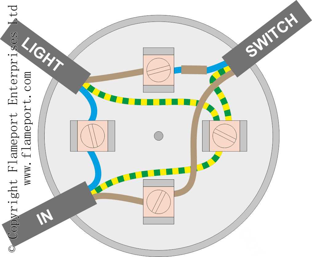 house lights circuit diagram